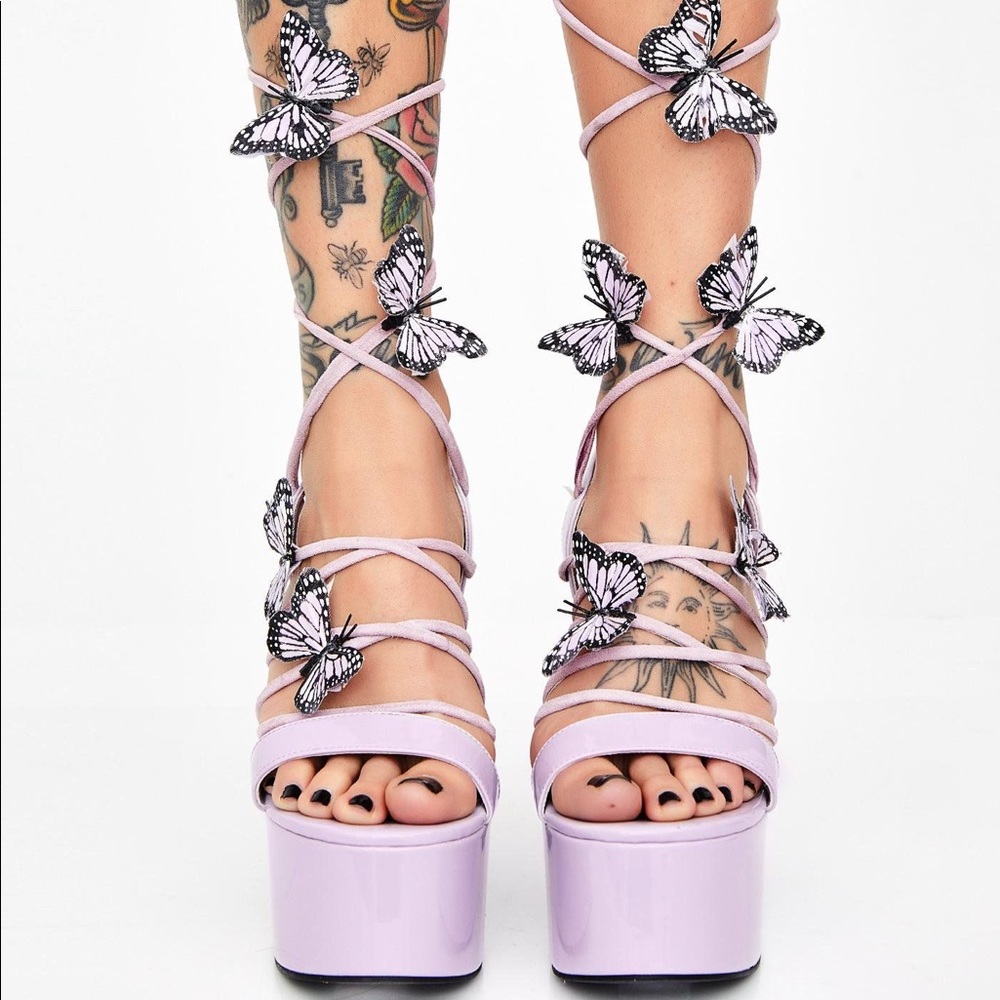 Butterfly Heels